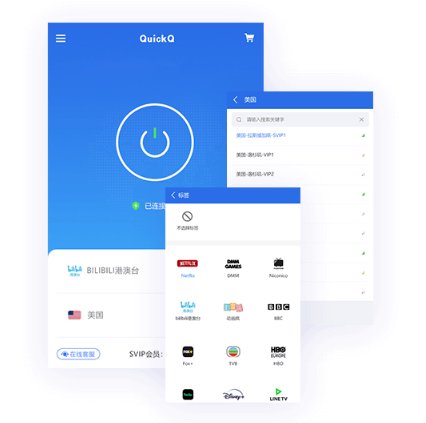 QuickQ 加速软件连接上但无法上网怎么办?